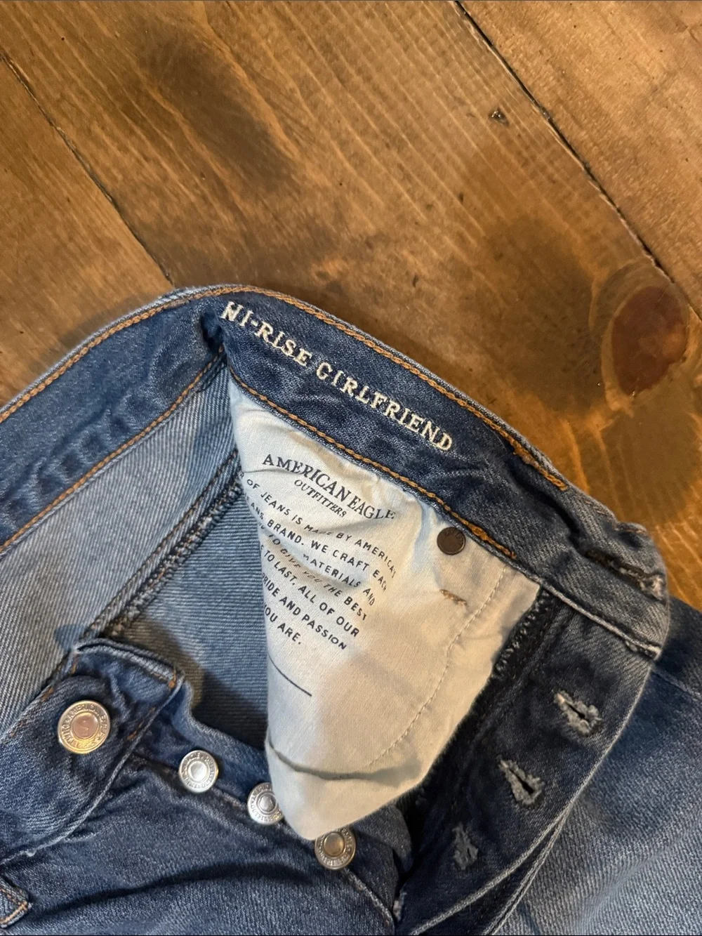American Eagle Girlfriend Jeans